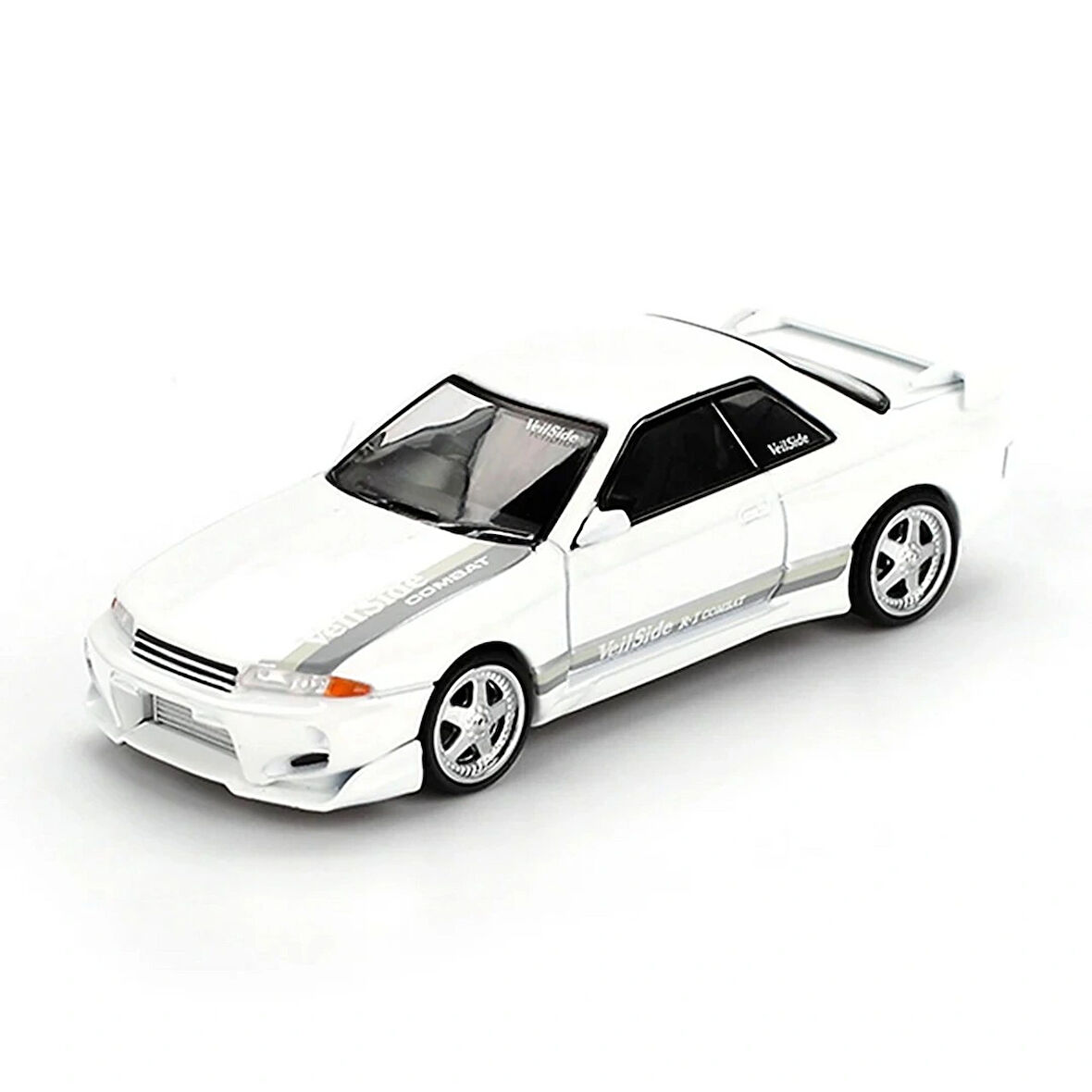 Mini GT 1/64 Nissan Skyline GT-R (R32) VeilSide Combat C-I White