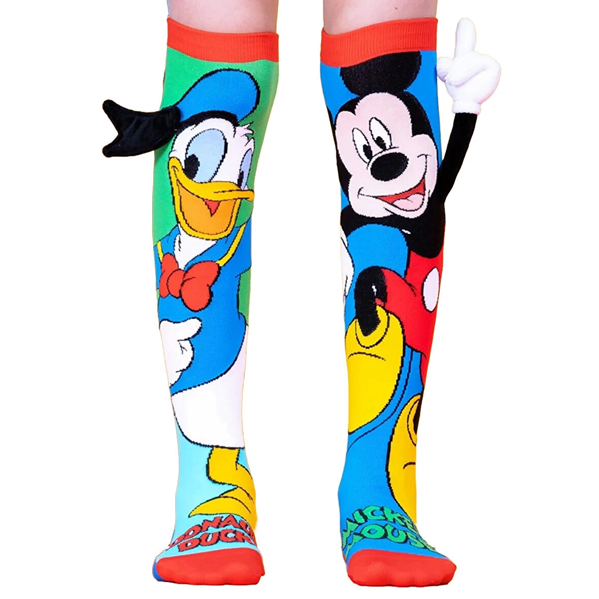 Donald Duck & Mickey Çorap Ayak Maskesi 6 Yaş +