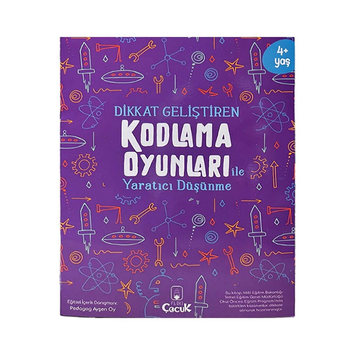 Kodlama Oyunları Yaratıcı Düşünme Kitabı Eğitici Çocuk Kitabı