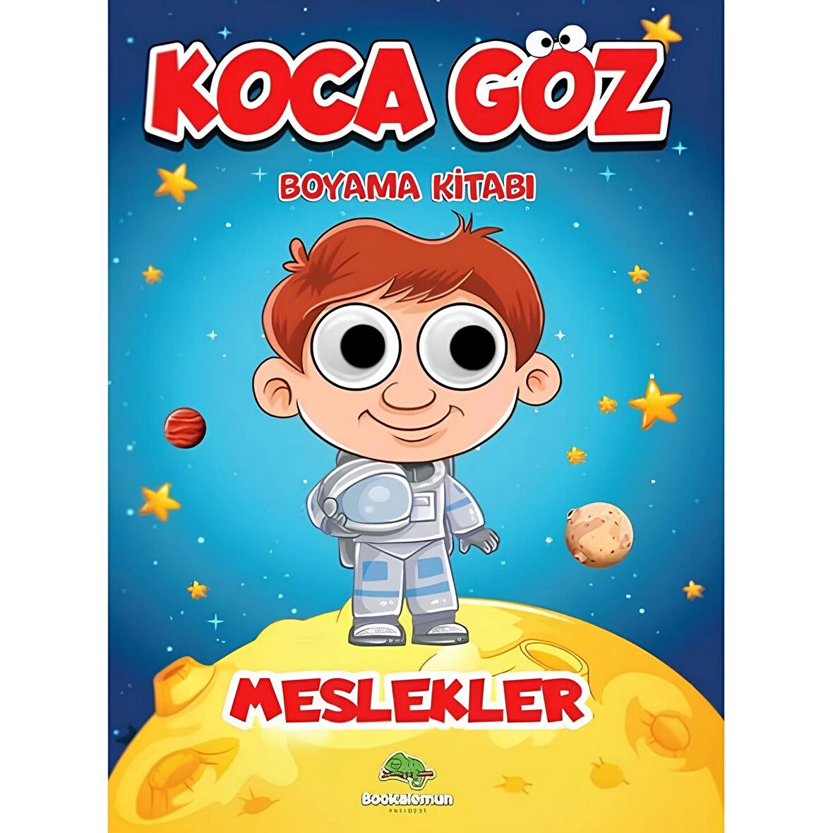 Koca Göz Meslekler Boyama Kitabı Eğitici Çocuk Kitabı