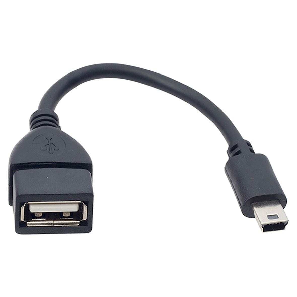 USB MİNİ 5P 15 CM OTG DATA KABLOSU