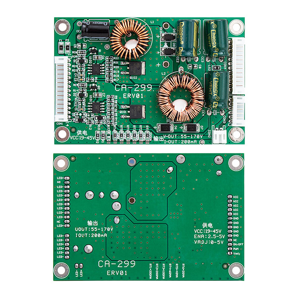 CA-299 LCD-LED UNIVERSAL YÜKSELTİCİ BOARD 26-55 INCH 55-170 VOLT ÇIKIŞLI