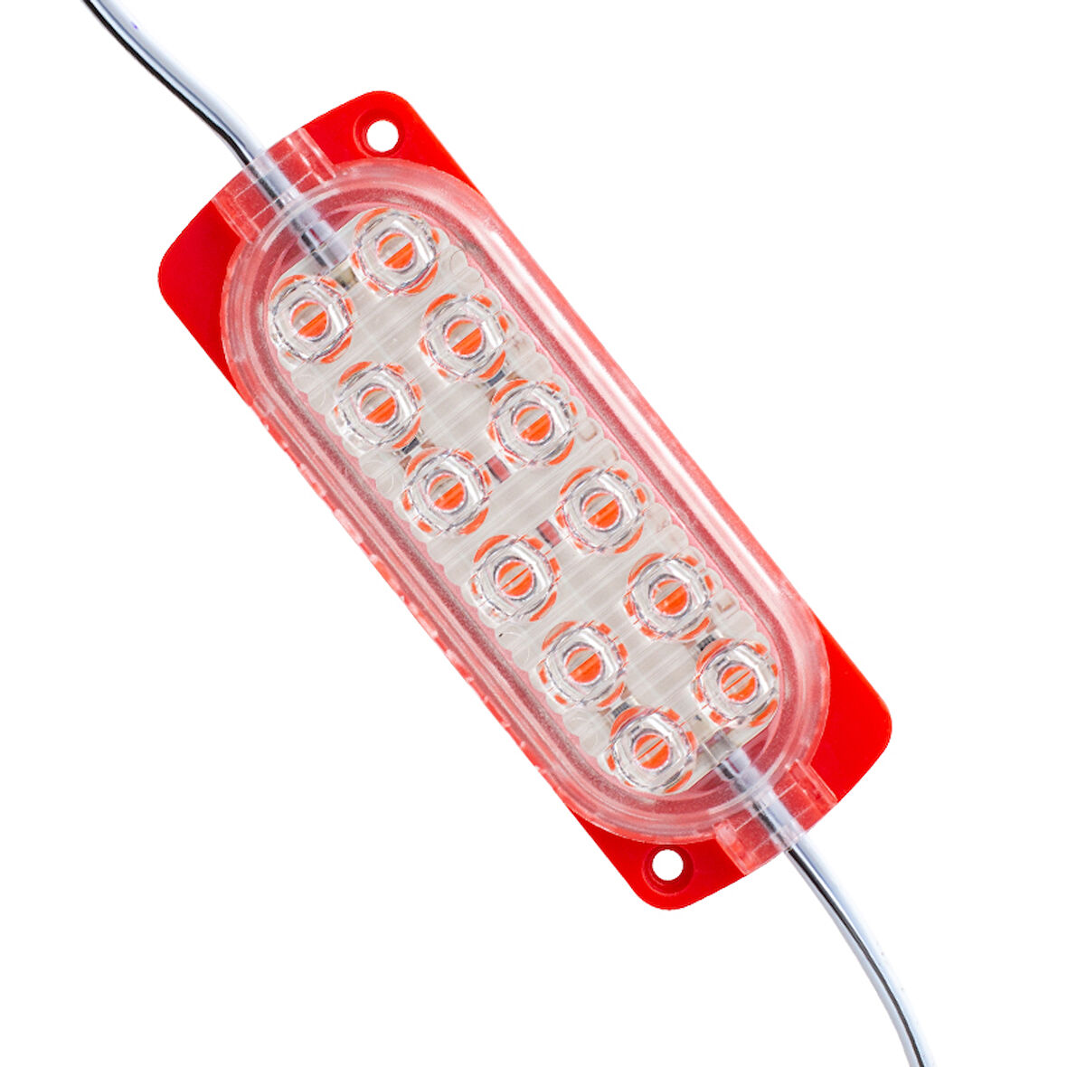 MODÜL LED 24V 2.4W TEK RENK KIRMIZI 2835