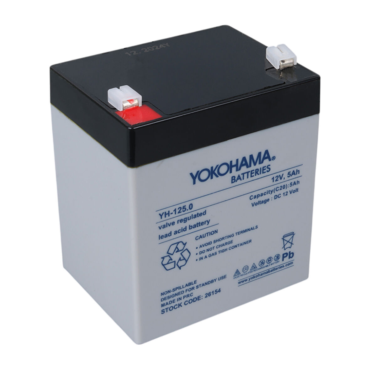 YOKOHAMA YH-125.0 12 VOLT - 5 AMPER AKÜ