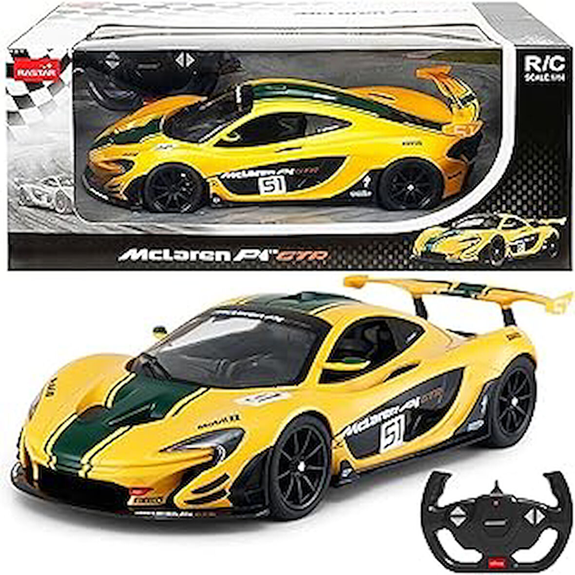 Rastar Kumandalı 1:14 Mclaren P1 Gtr