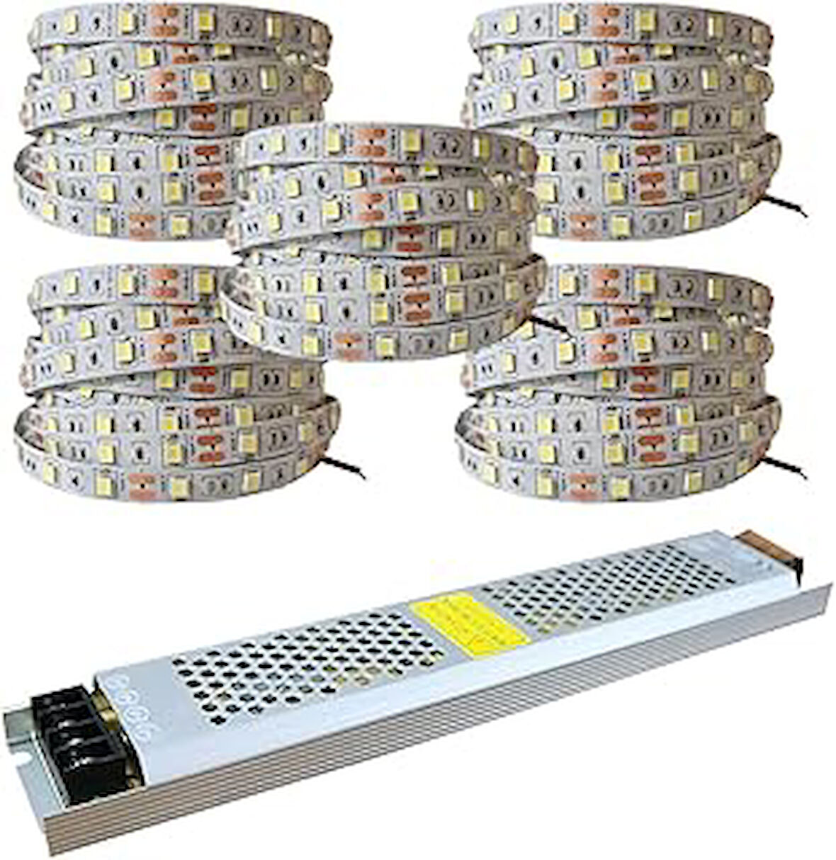 Amber LED 4040 Yeni Nesil 25 Metre Şerit + 12v 33 400 Watt Trafo Oturma Odası, Yatak Odası ve Mutfak için Gizli Aydınlatma