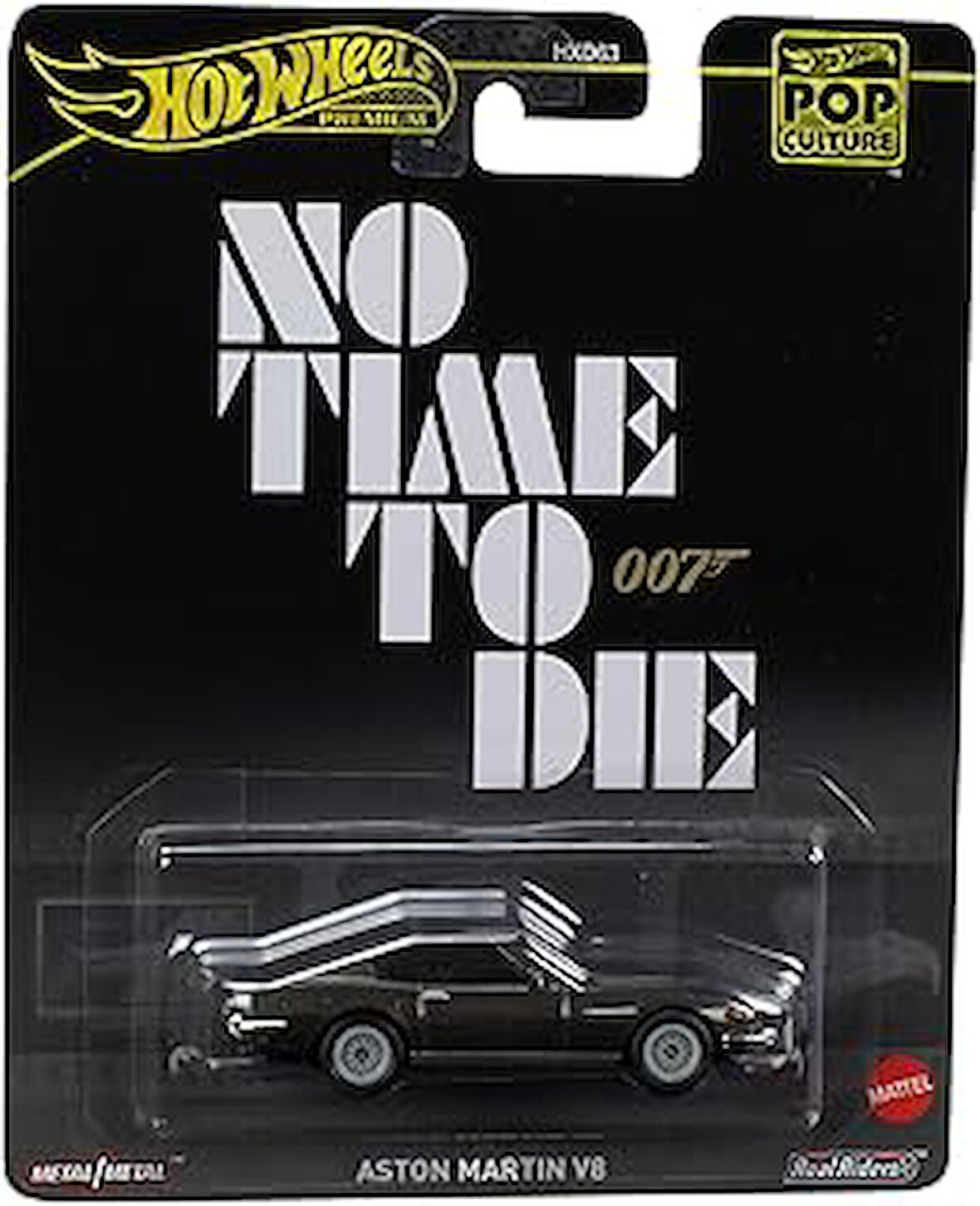 007 JAMES BOND - No time to Die - Model Araba ASTON MARTIN V8 - Cast Ölçek 1:64 - Uzunluk 7 cm - HVJ36