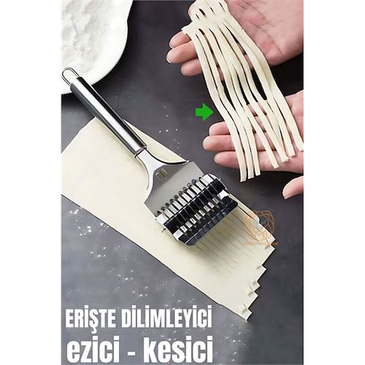 Fissaggi Erişte Hamur Kesici Spatula Sebze Doğrayıcı