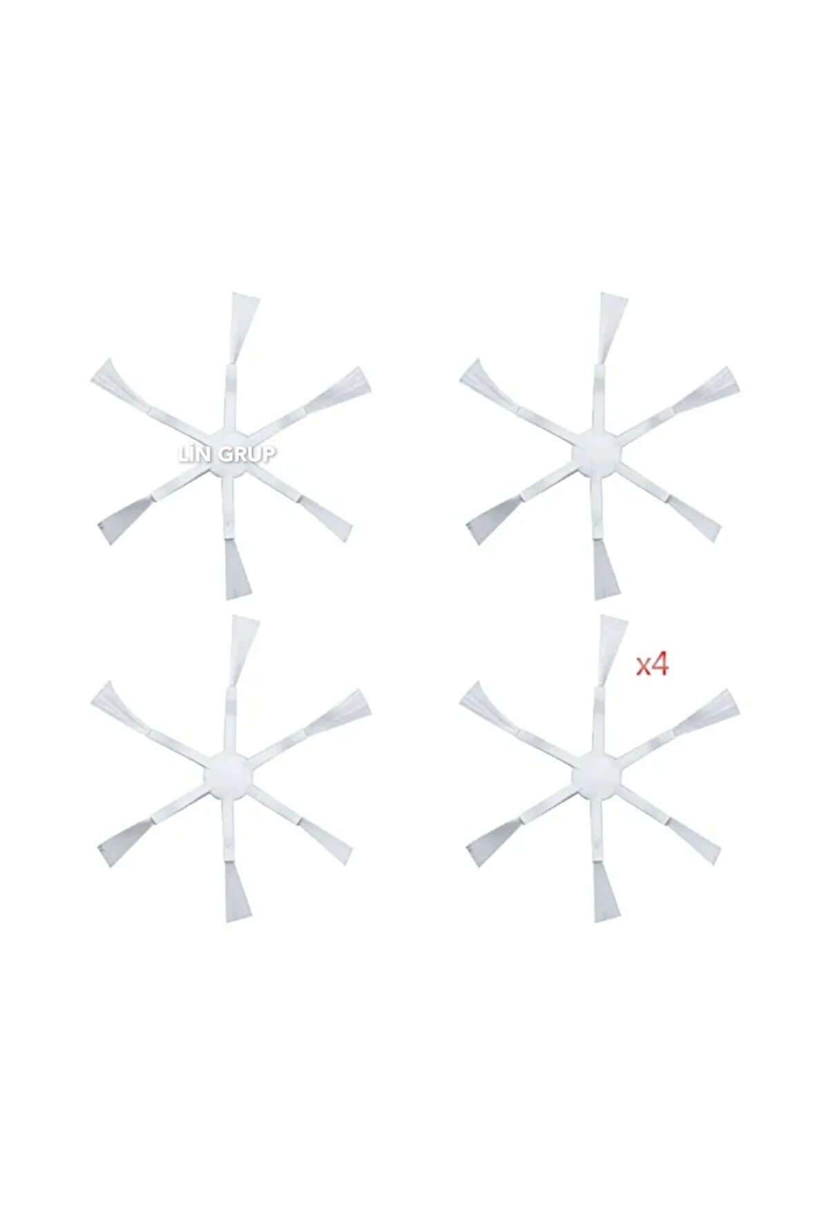 Mi Robot XMSTJQR2C 2c - Mop 2 Ultra STYTJ03ZHM yan fırça 4 adet