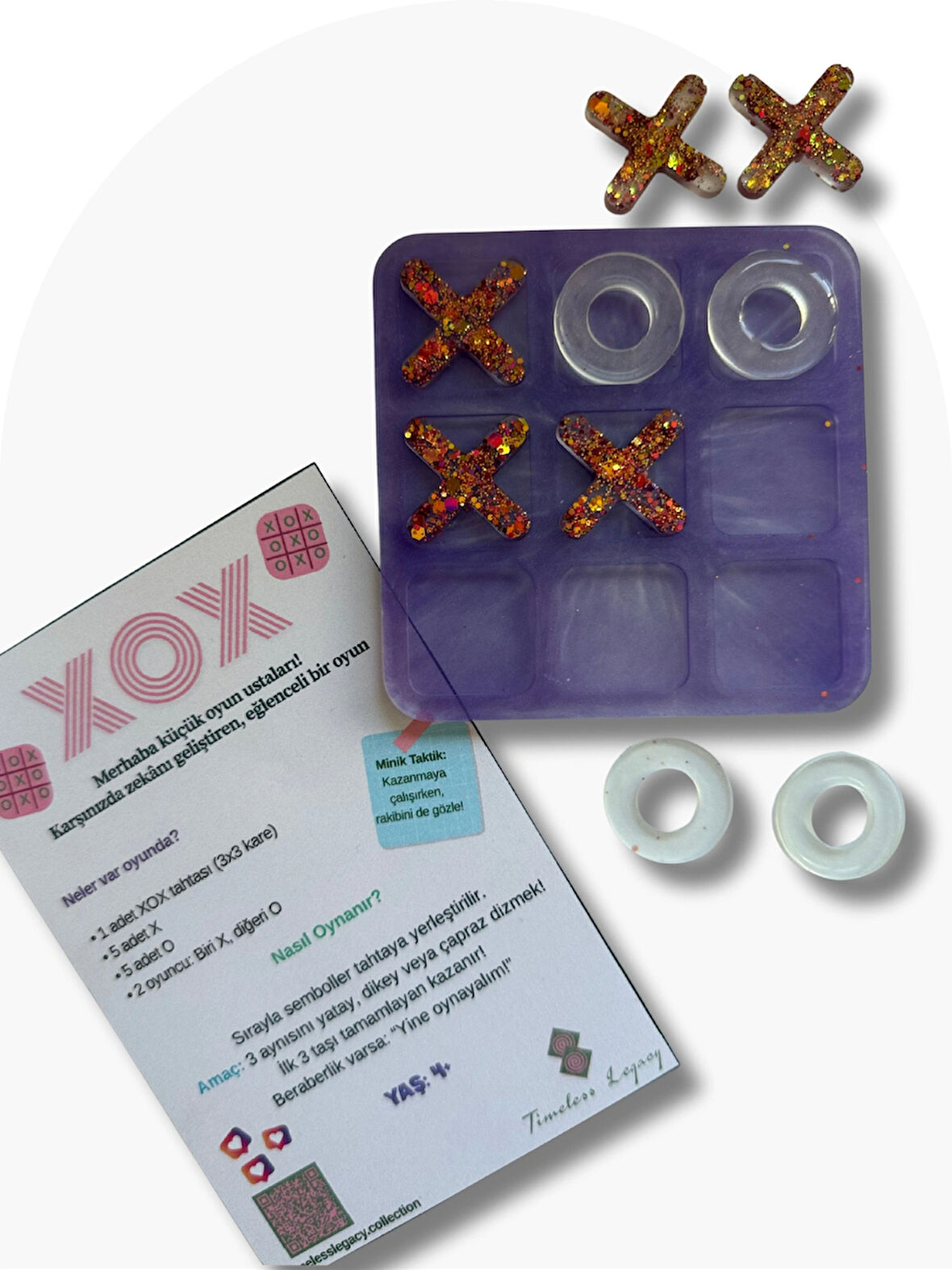 Minimal Tic Tac Toe XOX – Strateji Oyunu