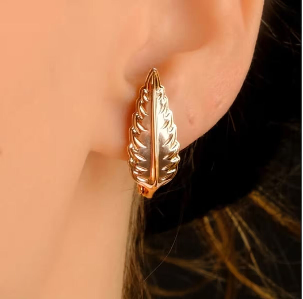 VividCharm Xuping Yaprak Küpe