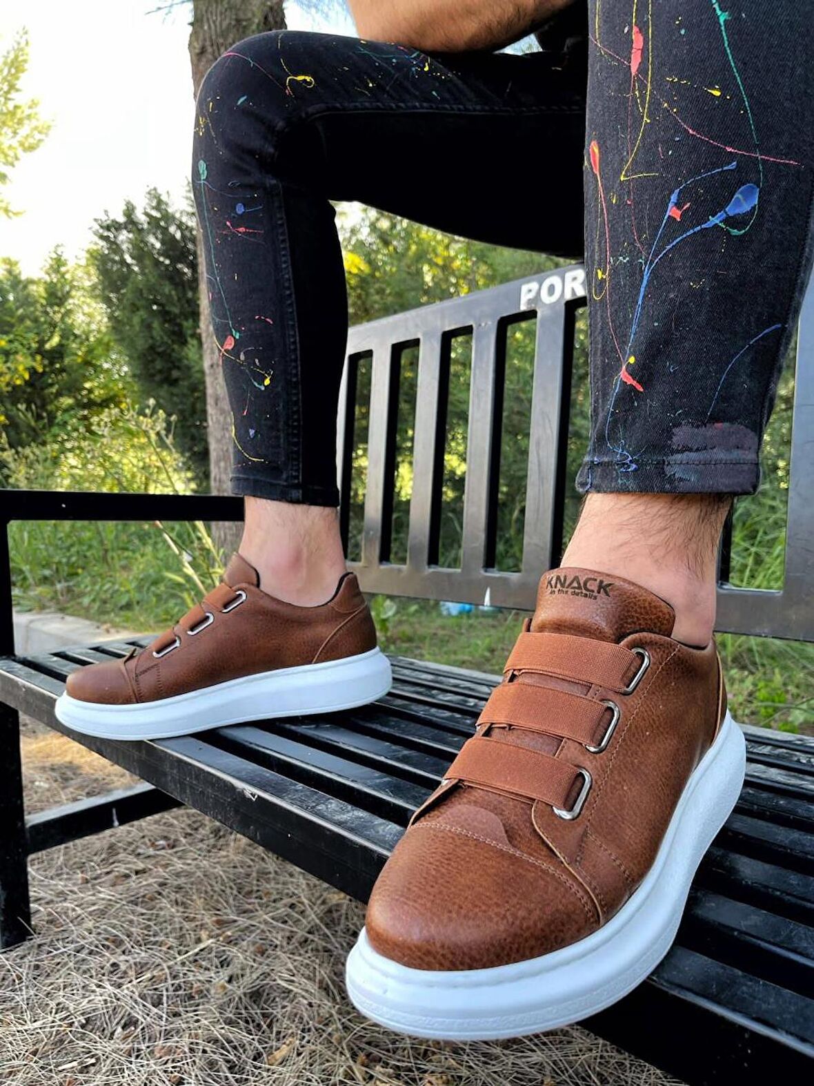 Xramburada Sneakers Ayakkabı 889 Taba