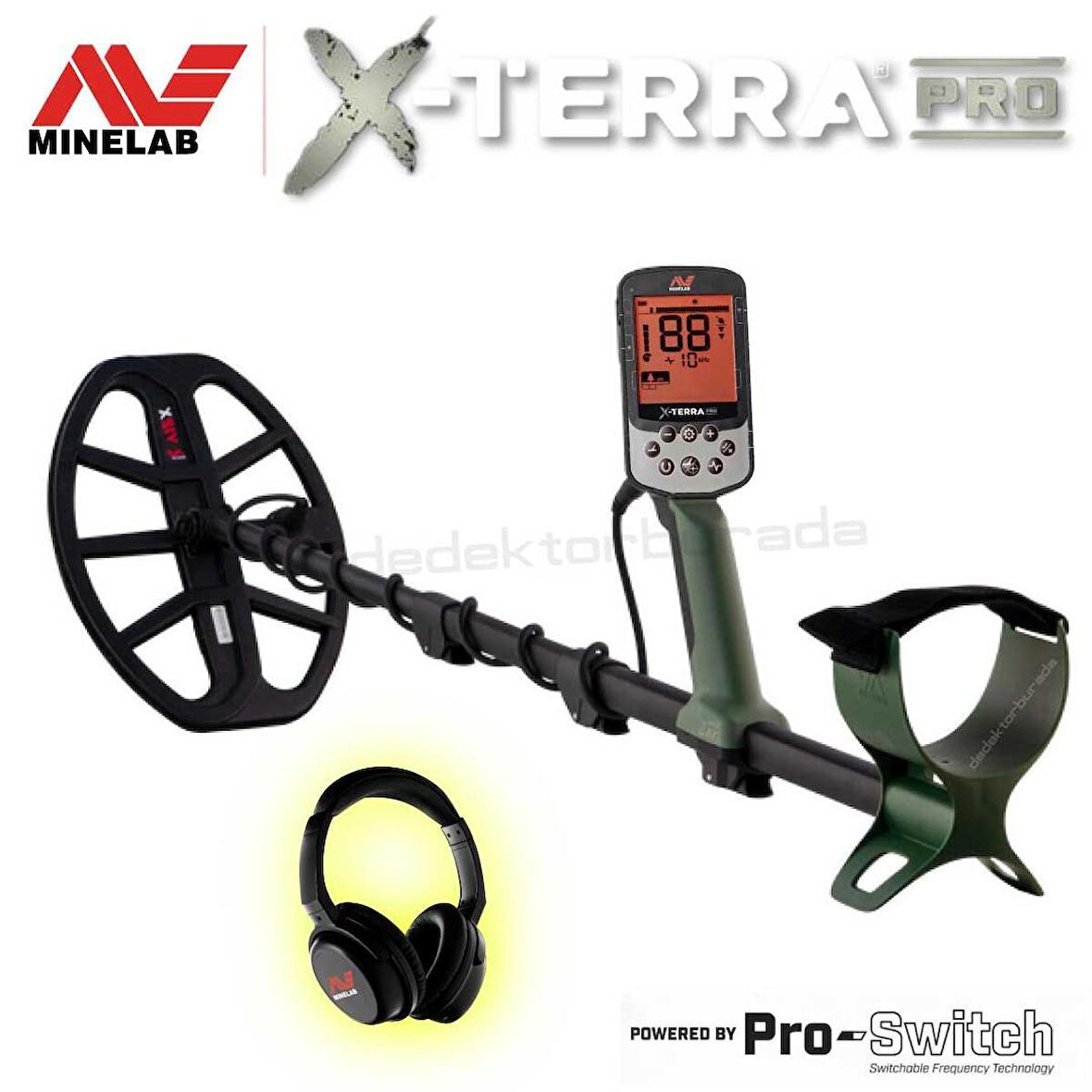 X Terra Pro Metal Dedektörü -Minelab