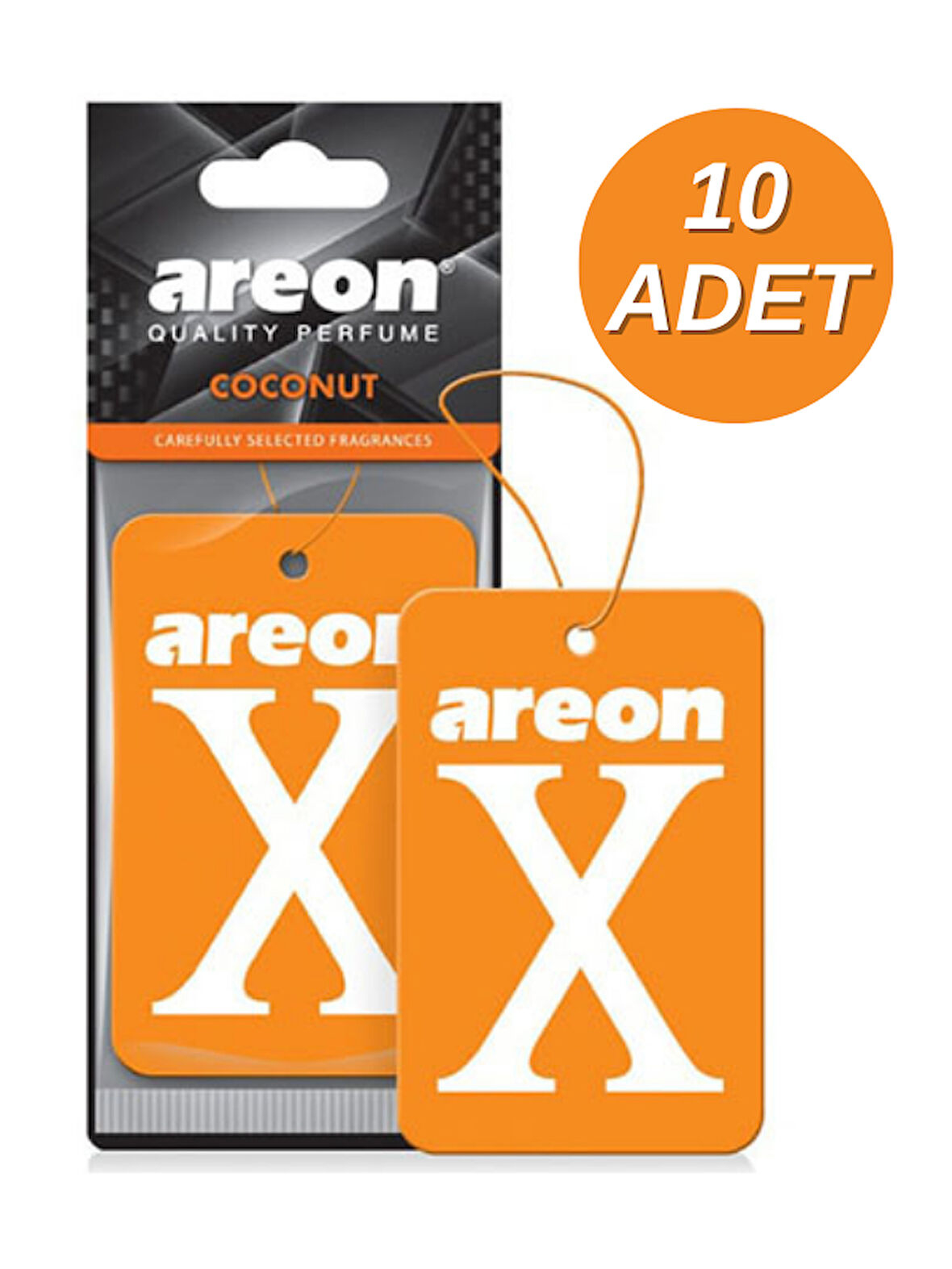 Areon X Coconut 10'lu Oto Araç Kokusu