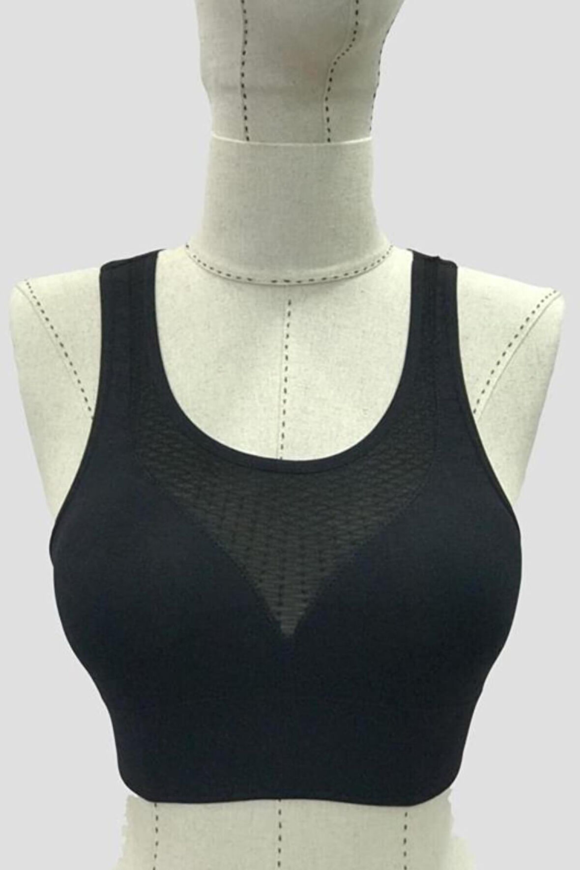 SİYAH   Seamless Tül Toparlayıcı Büstiyer