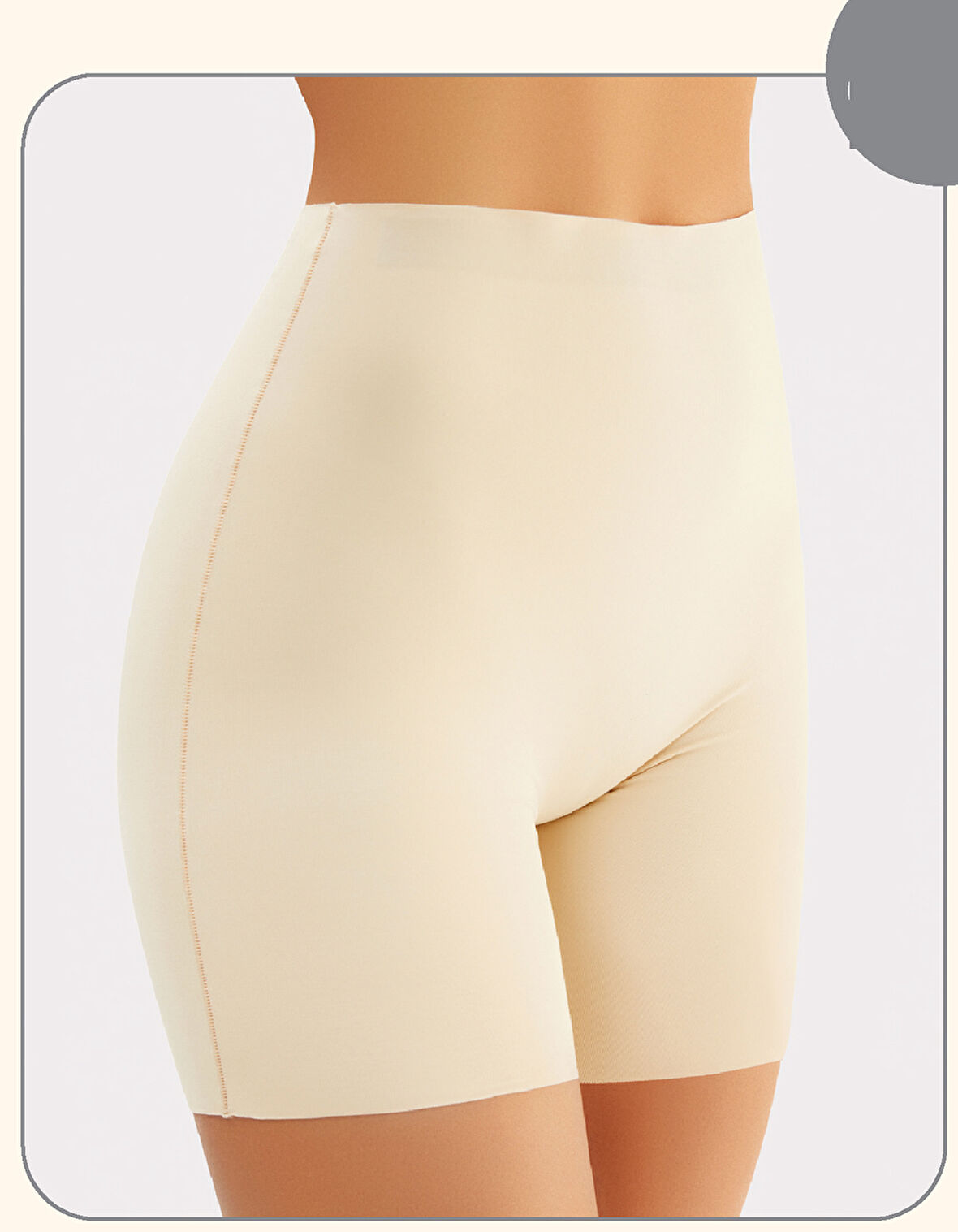 Ten Lazer Kesim Yüksek Bel Boxer