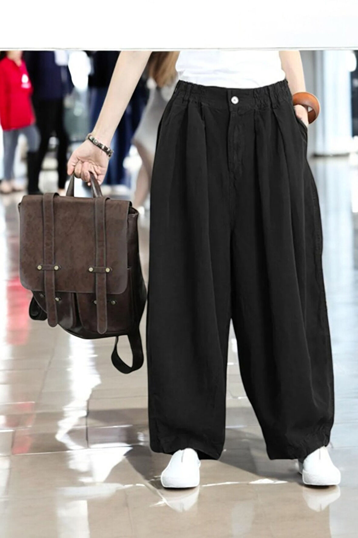 Yazlık Rahat Şalvar Pantolon