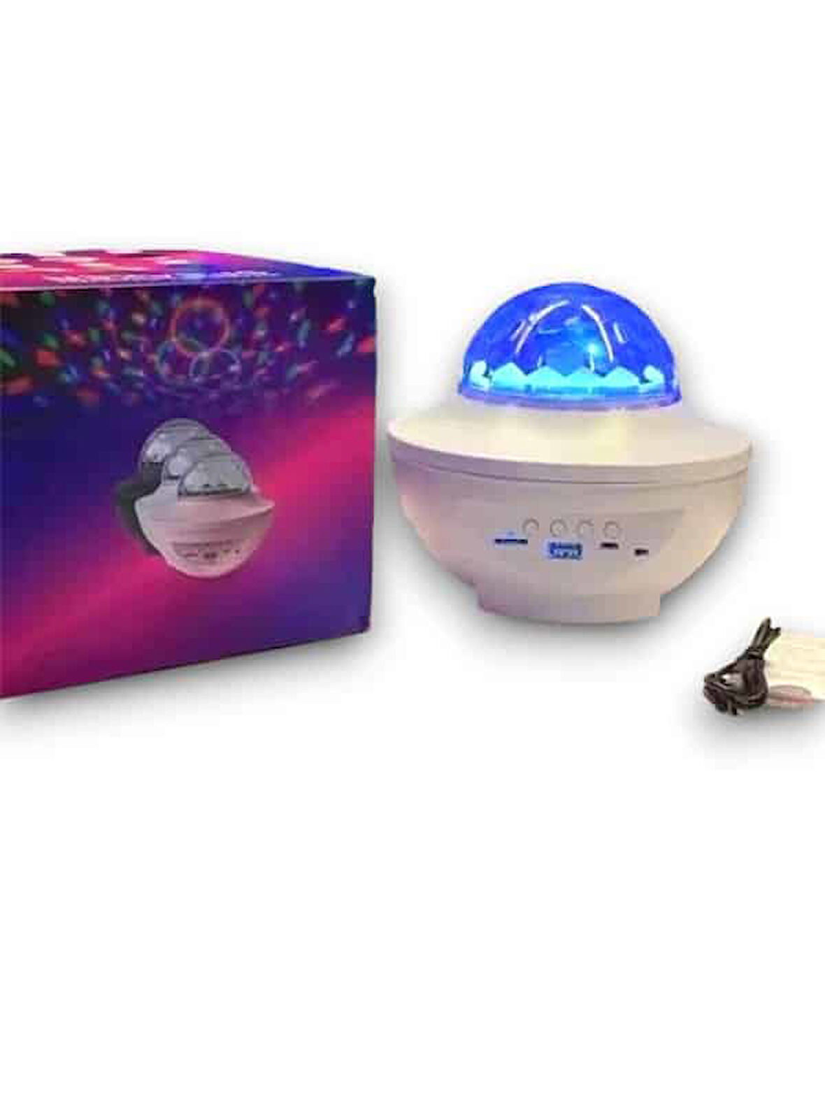 X Y 918 LED Projeksiyon - Taşınabilir Bluetooth Hoparlör, Yüksek Ses Gücü