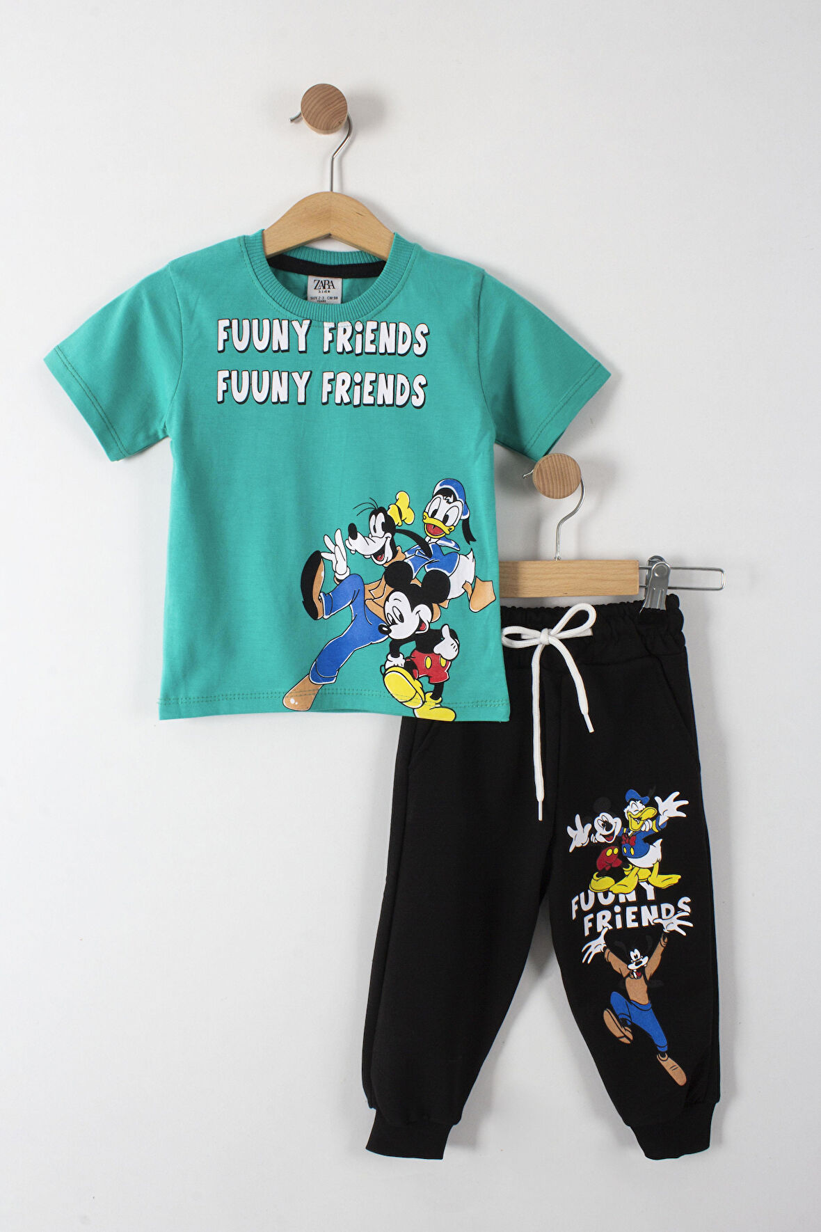 Funny Friends Baskılı Erkek Çocuk Alt Üst Takım
