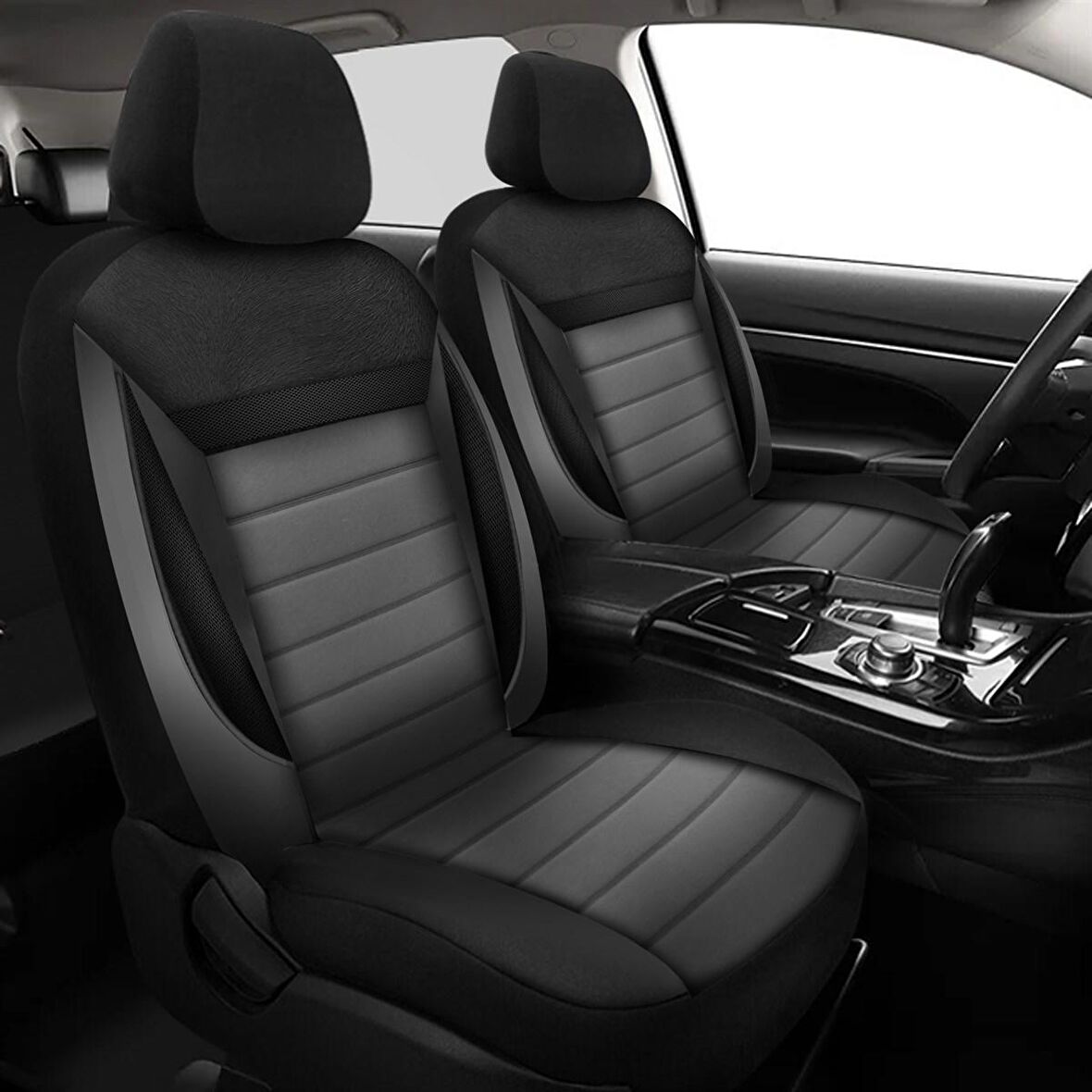 FIAT 500X  uyumlu oto,araç Tay Tüyü Koltuk kılıfı Füme
