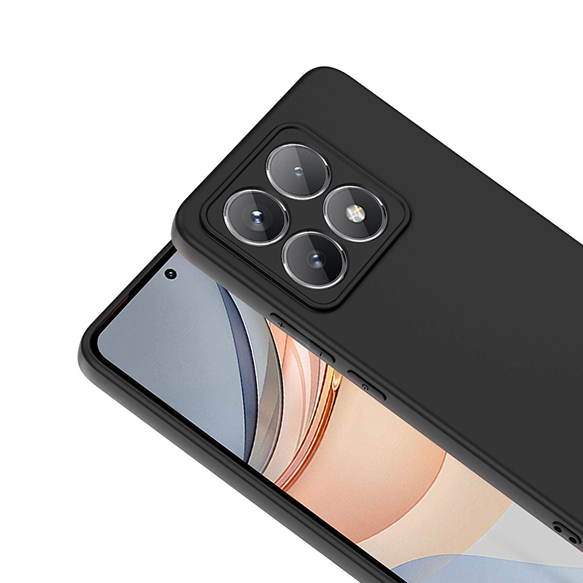 Xiaomi 14T Pro Kılıf Lansman içi Kadife Silikon Zr-Mara