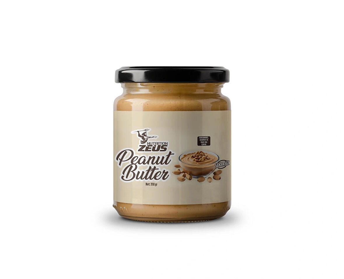 Zeus Nutrition Peanut Butter 350gr Fıstık Ezme Şekerli