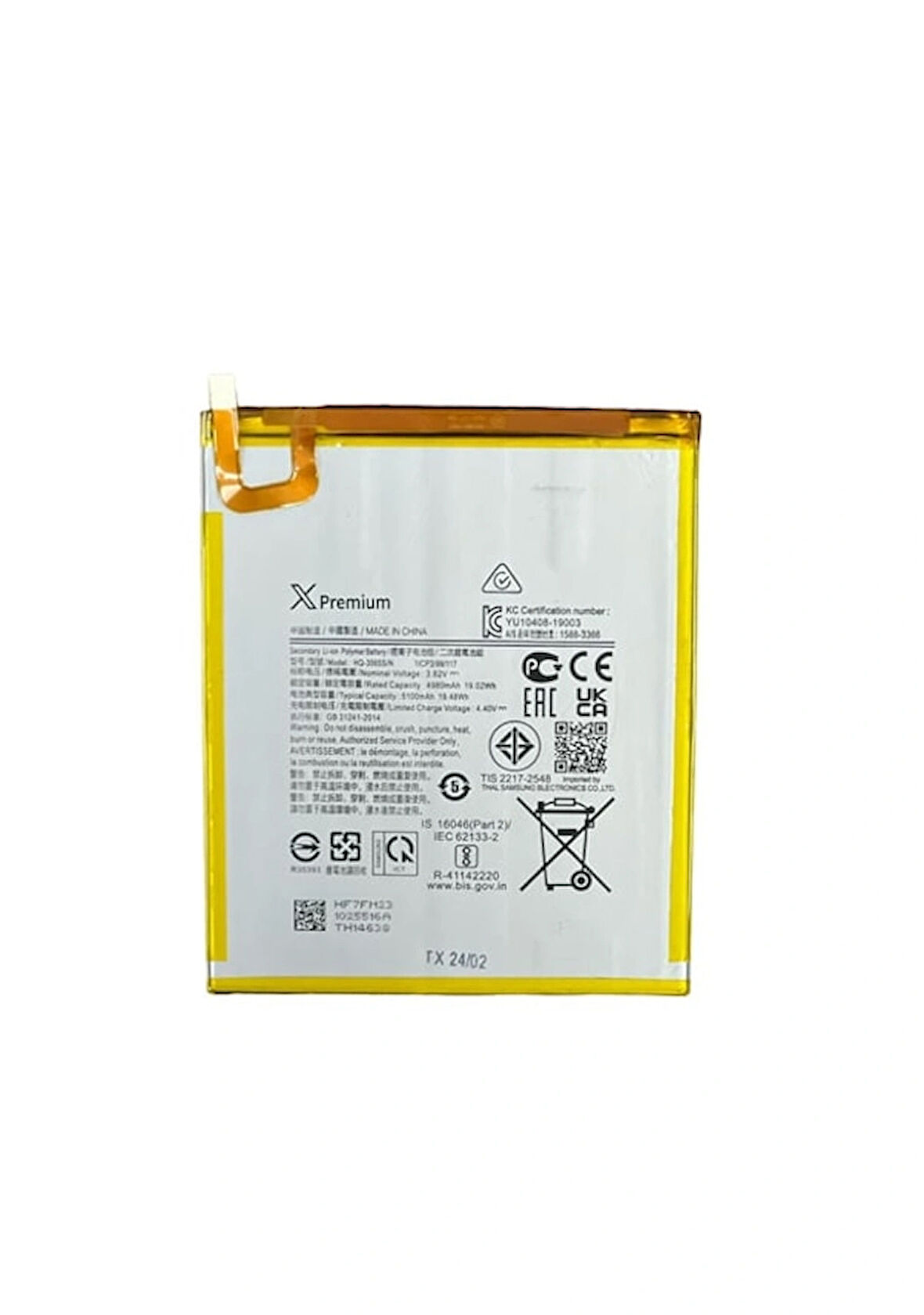 Samsung Uyumlu Galaxy Tab A7 Lite T220 Batarya 