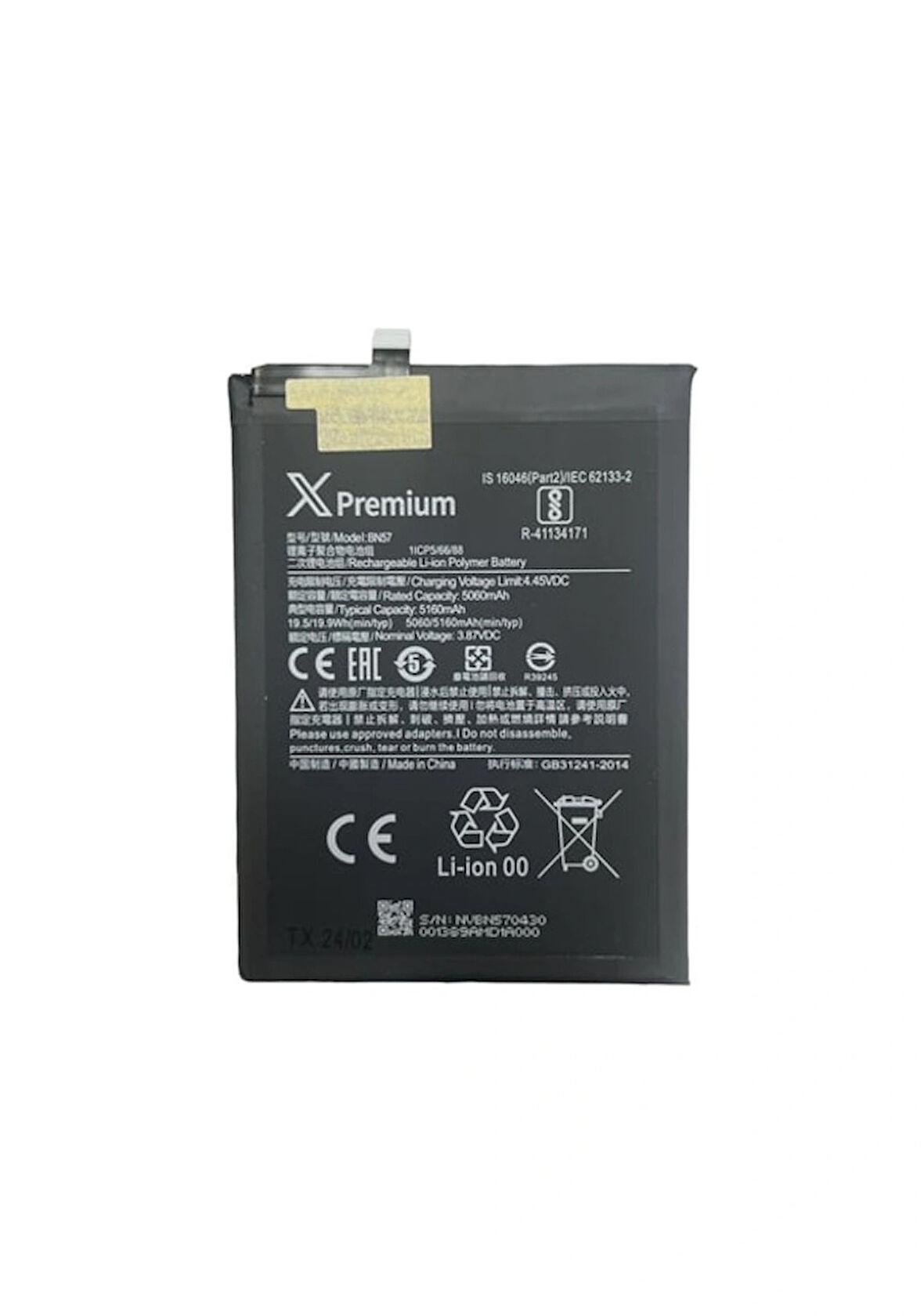 Xiaomi Uyumlu Poco X3 Bn57 Batarya 