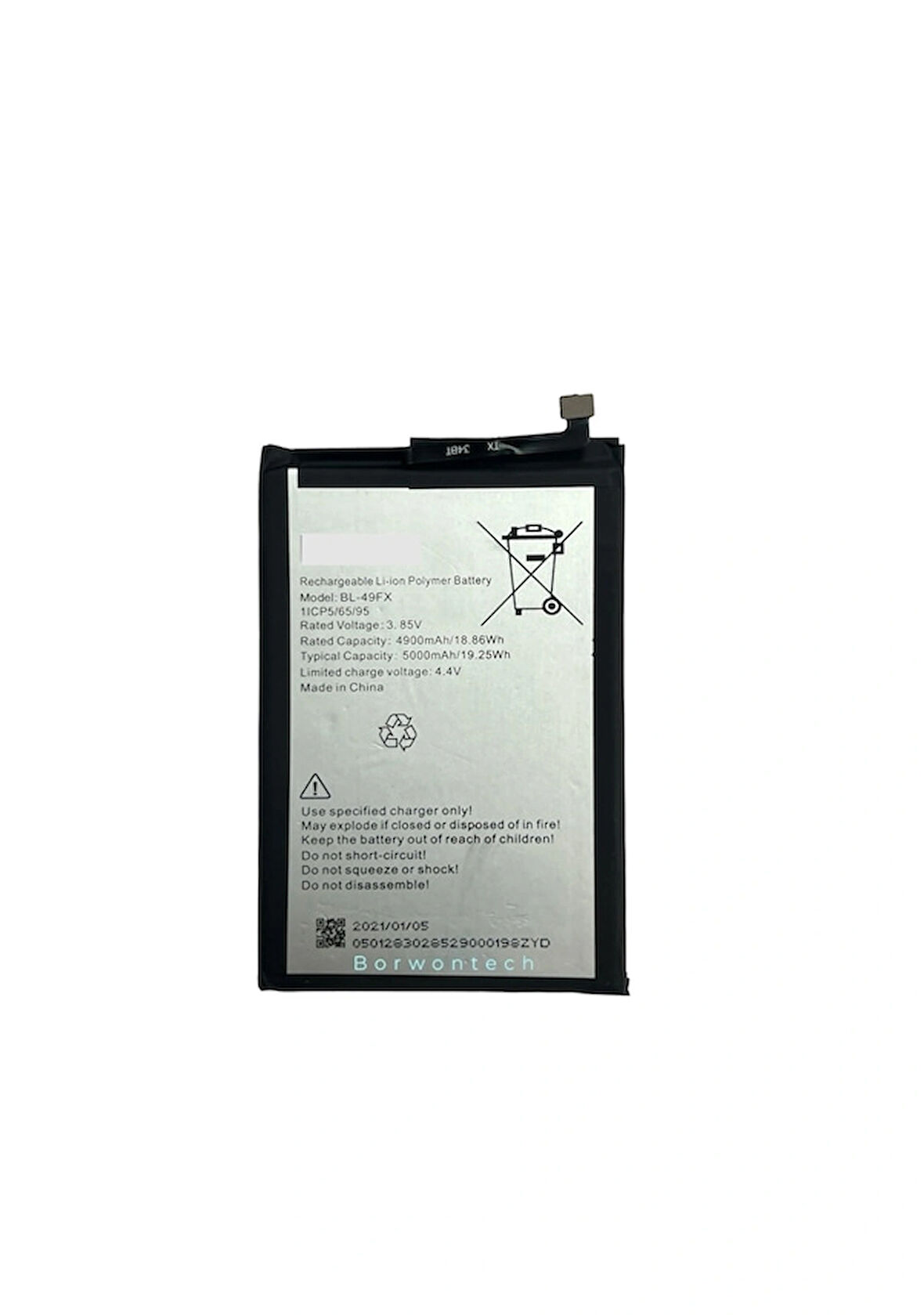 İnfinix Uyumlu Hot 10t Bl-49fx Batarya 