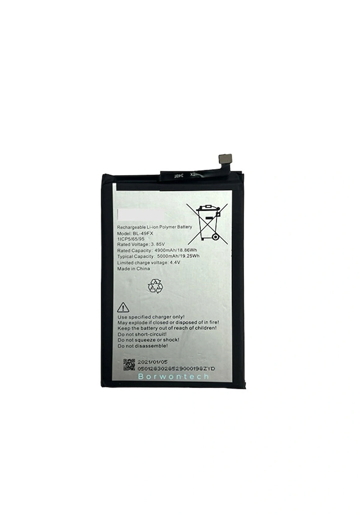 İnfinix Uyumlu Hot 9 Pro Bl-49fx Batarya 