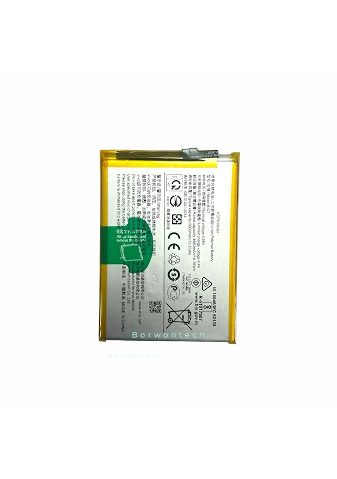 Vivo Uyumlu Y17 B-g7 Batarya 