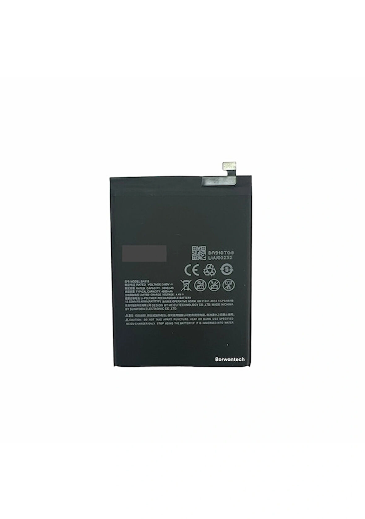 Meızu Uyumlu M10 Ba918 Batarya 