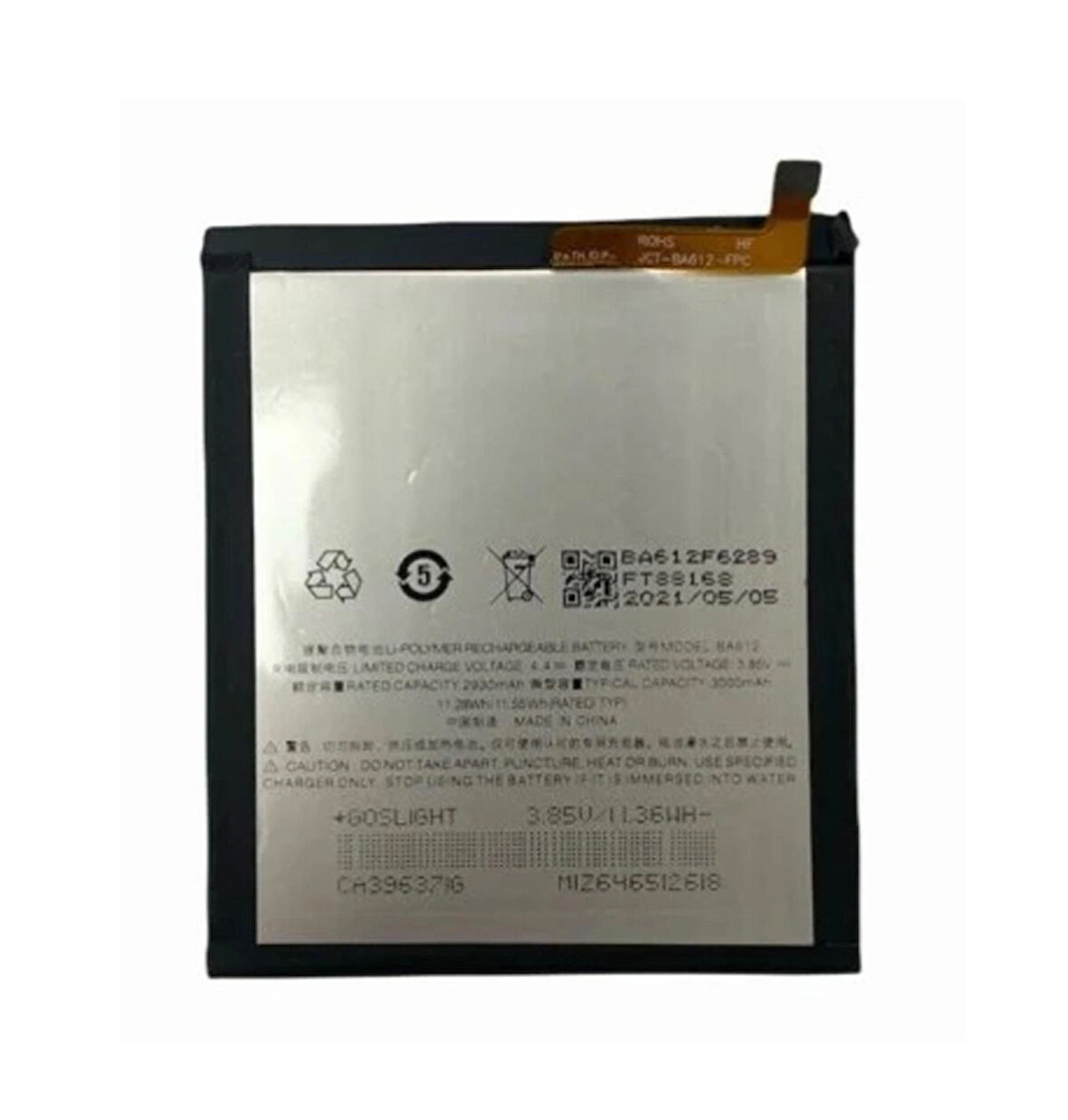 Meizu Uyumlu M5s Ba612 Batarya
