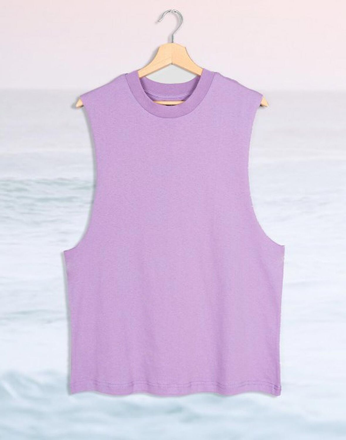 Relax Fit Kolsuz Erkek Tişört Atlet PG1103MR