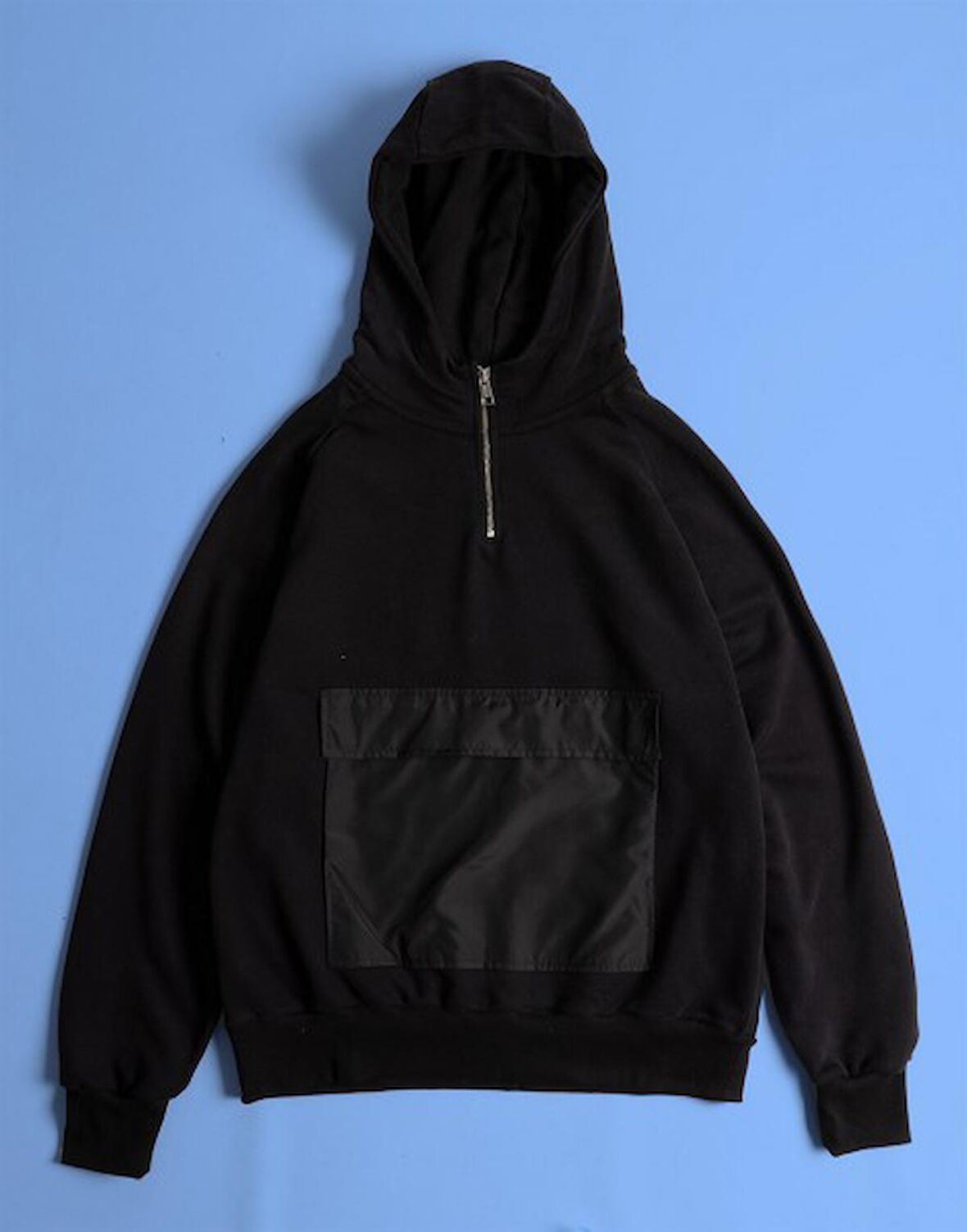 No Future Kanguru Cepli Erkek Kapşonlu Hoodie NF0335SY