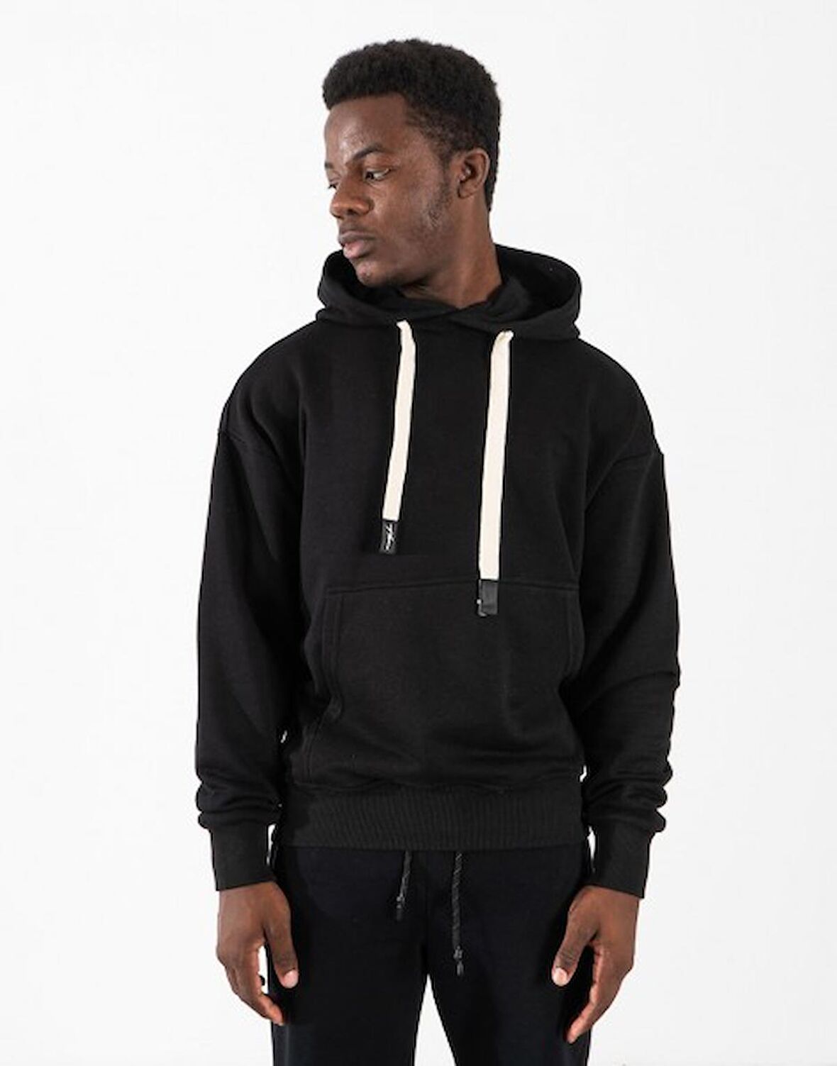 Kanguru Cepli Erkek Kapşonlu Hoodie US1109SY