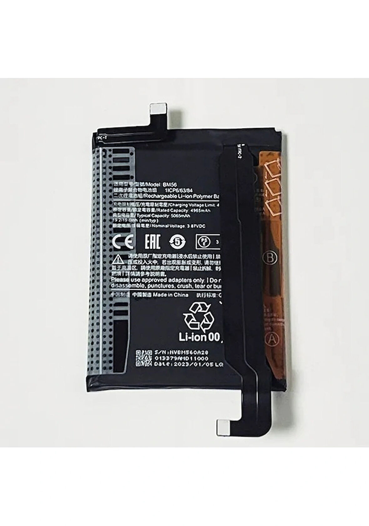 Xiaomi Uyumlu Redmi K40 Gaming Bm56 Batarya 