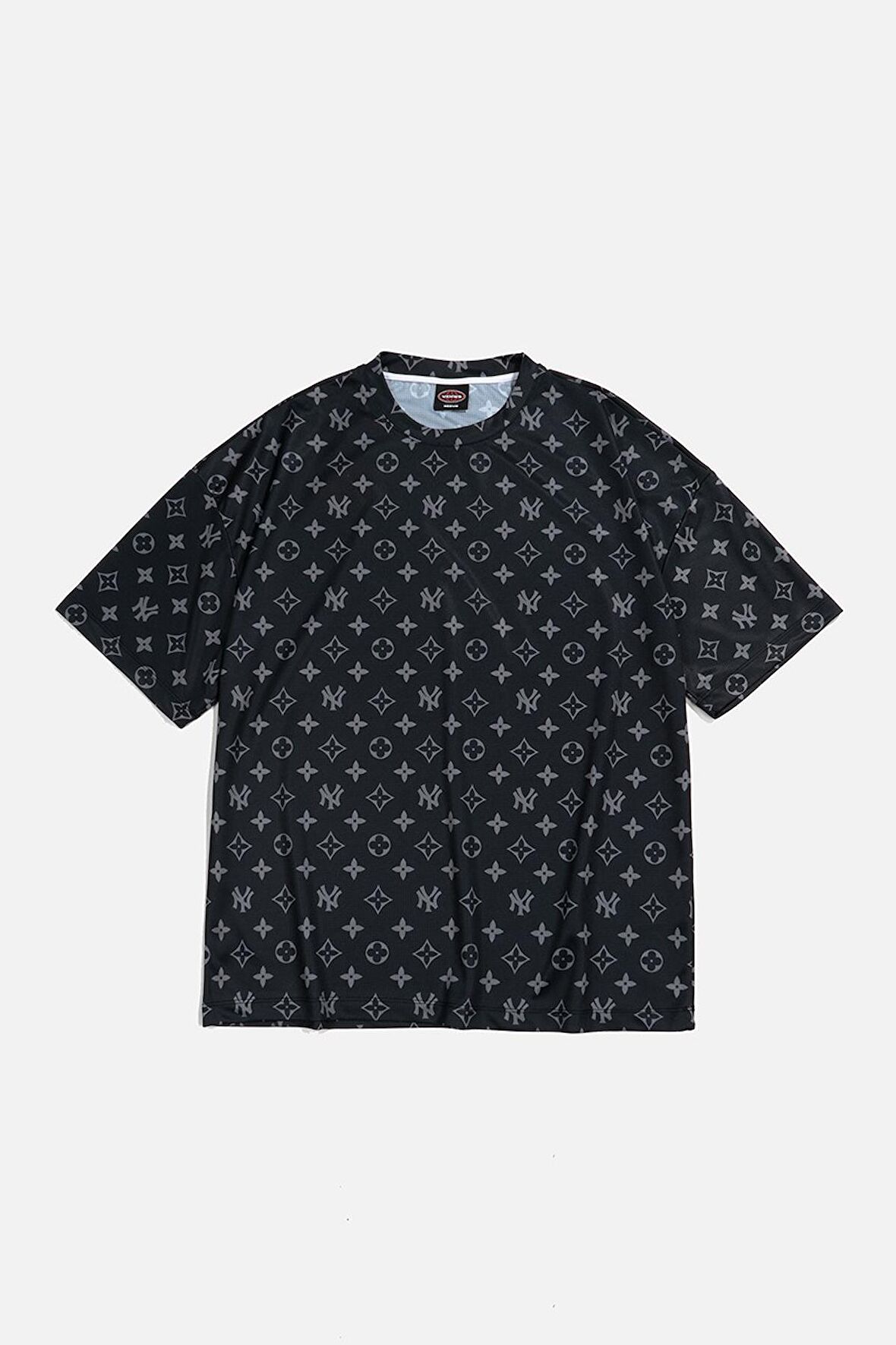 NY Monogram Dry-Tech Oversize Erkek Tişört UK1157SYGR