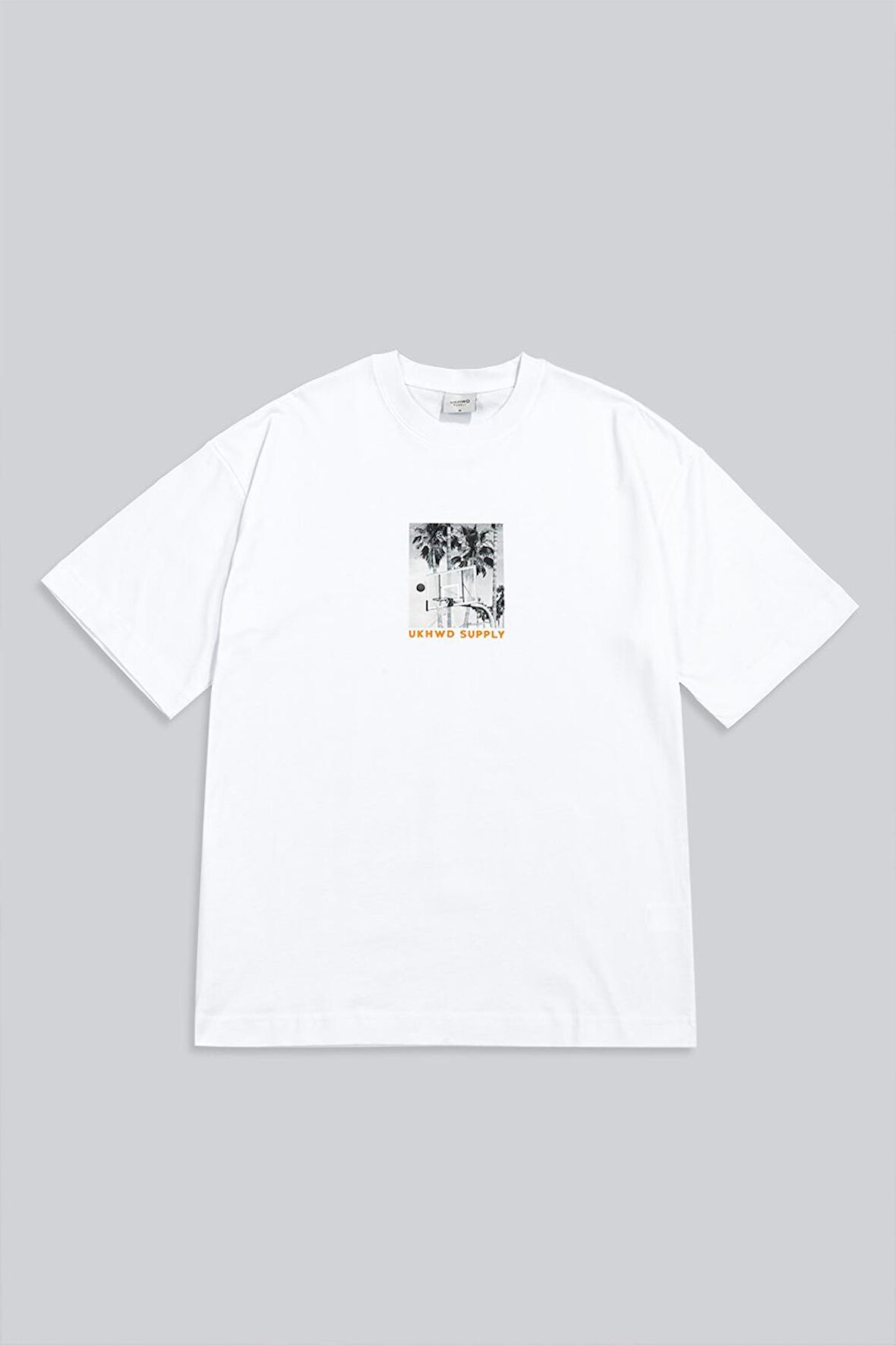 L.A. Basketball Oversize Erkek Tişört UK1252BY