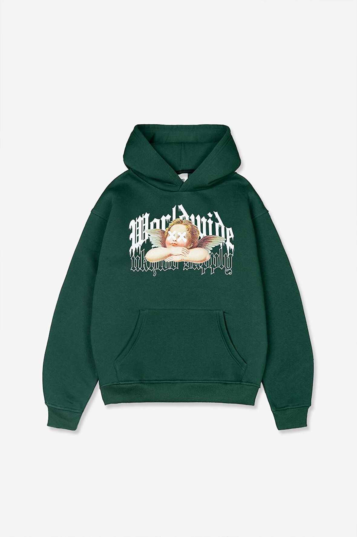 Worldwide Oversize Erkek Hoodie UK1285YSBY