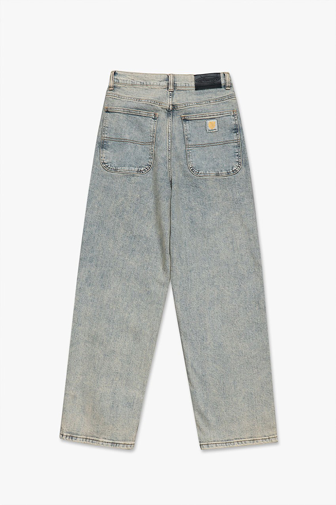 Mavi Wide Leg Skater Baggy Erkek Jean Pantolon