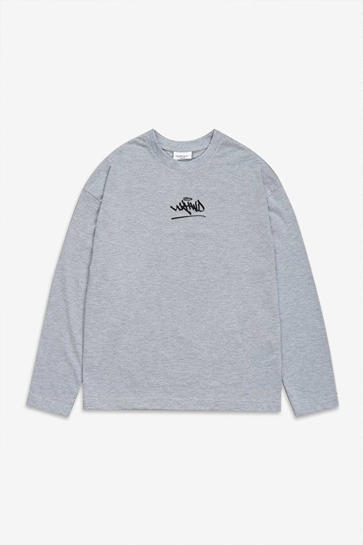Classic Logo Grimelanj Oversize Uzun Kollu Erkek Tişört