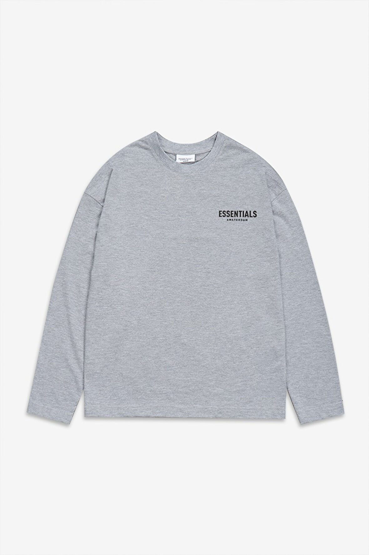 Grimelanj Essentials Amsterdam Oversize Uzun Kollu Erkek Tişört