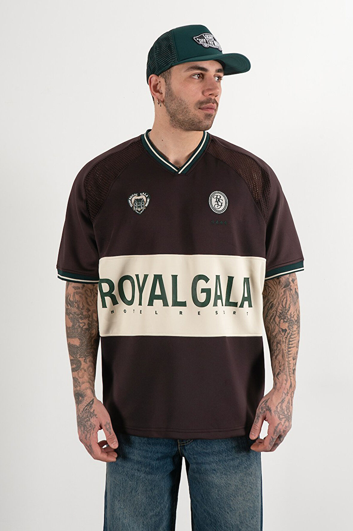 Royal Gala Oversize Erkek Forma Tişört