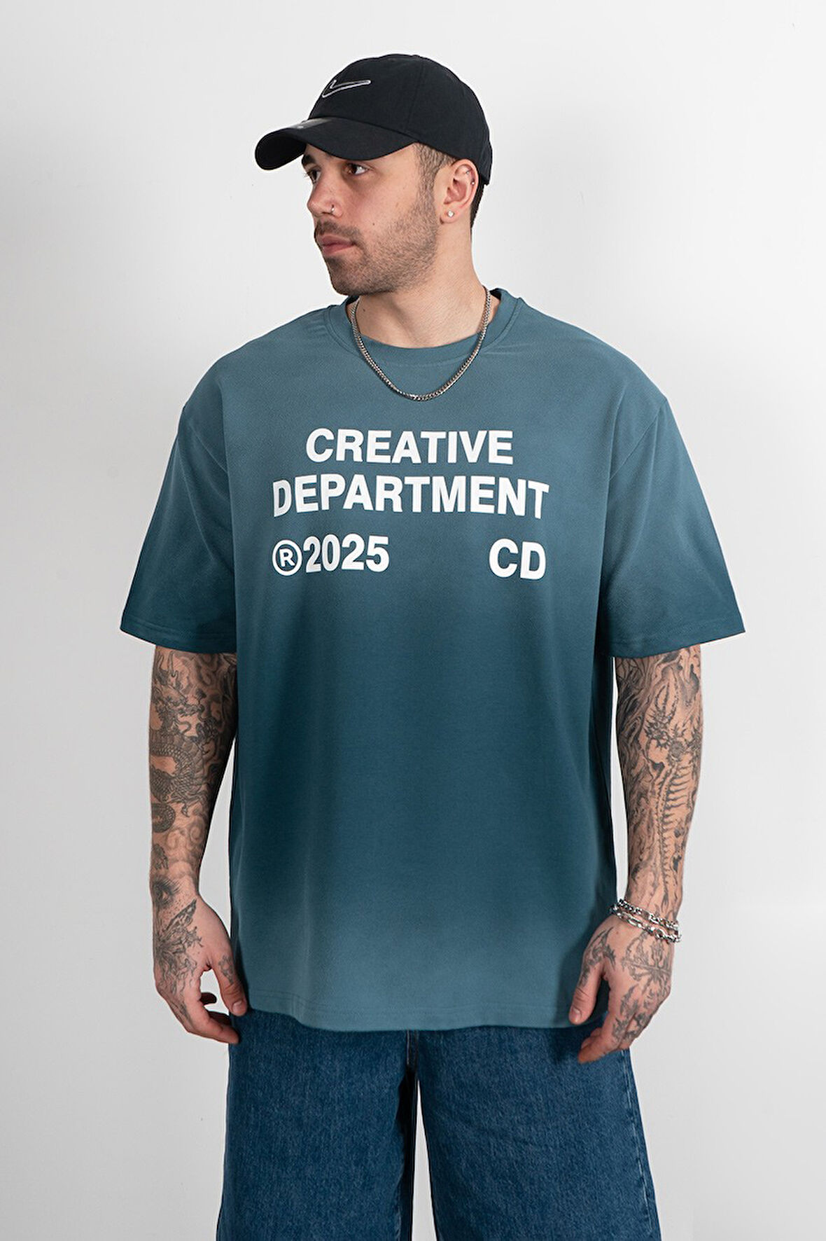 Creative Department Mavi Erkek Tişört TB2204MV