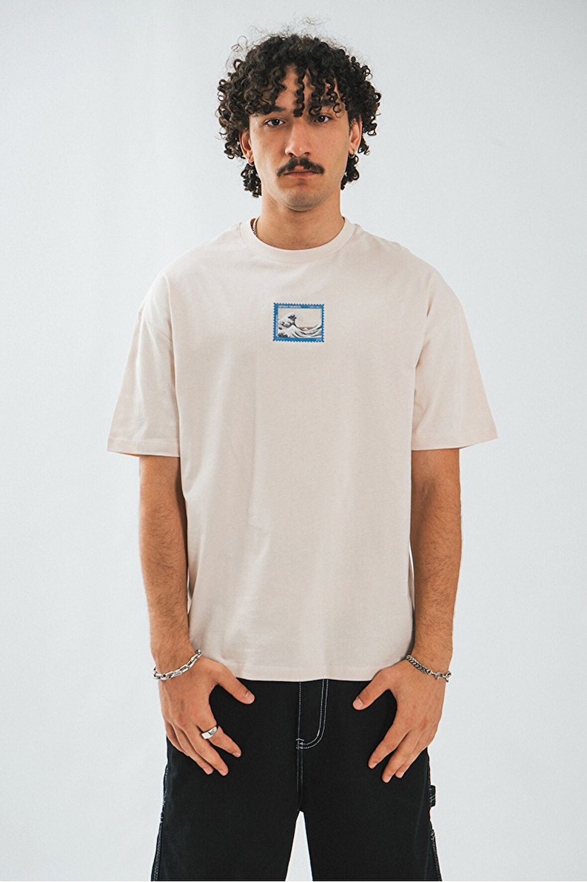 Satoshi Nakamoto Pul Oversize Taş Erkek Tişört