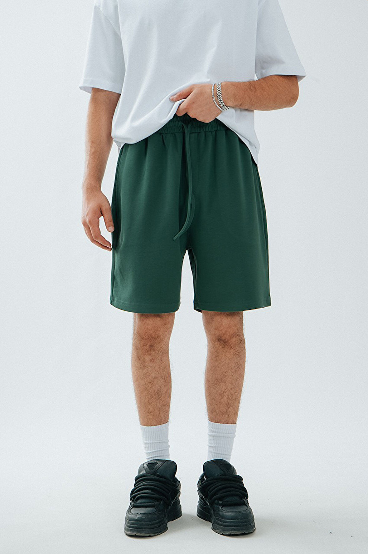 Yeşil Pike Erkek Şort