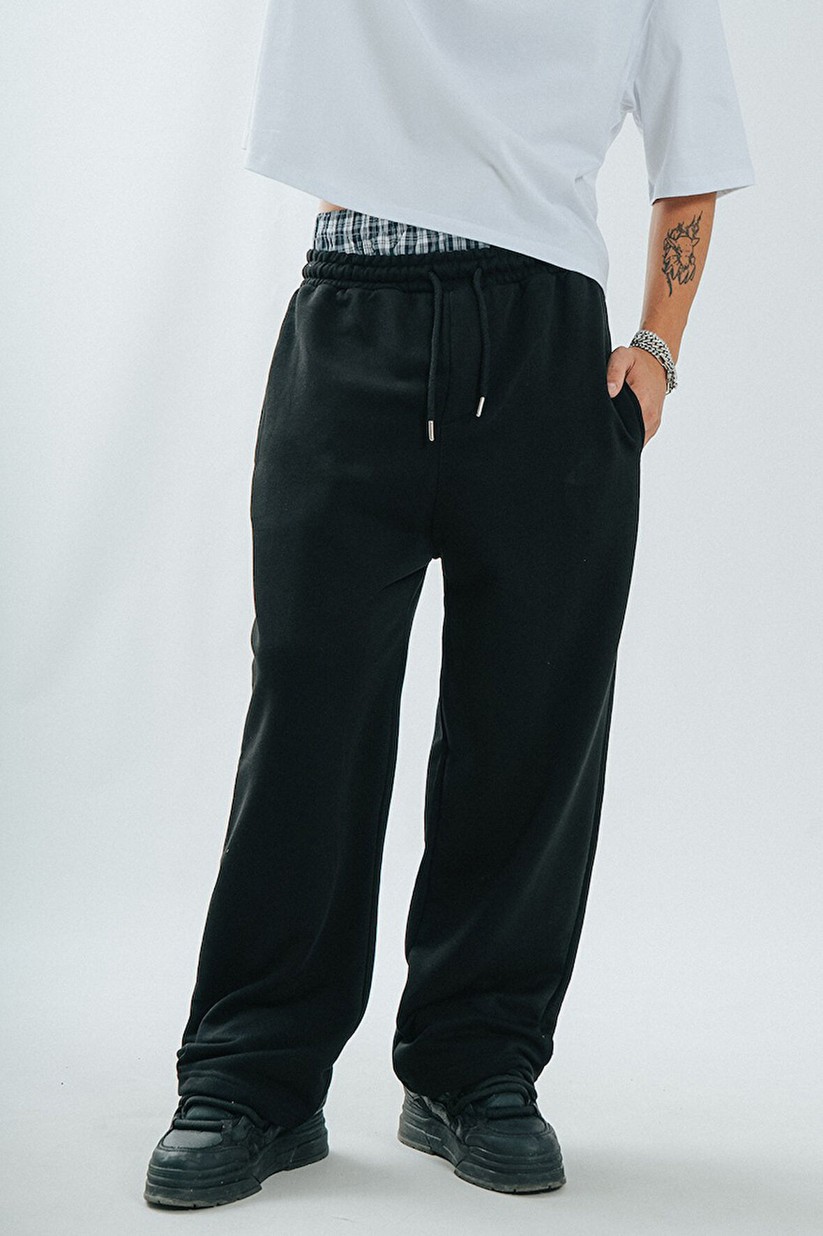 Yazlık Wide Leg Erkek Eşofman Altı