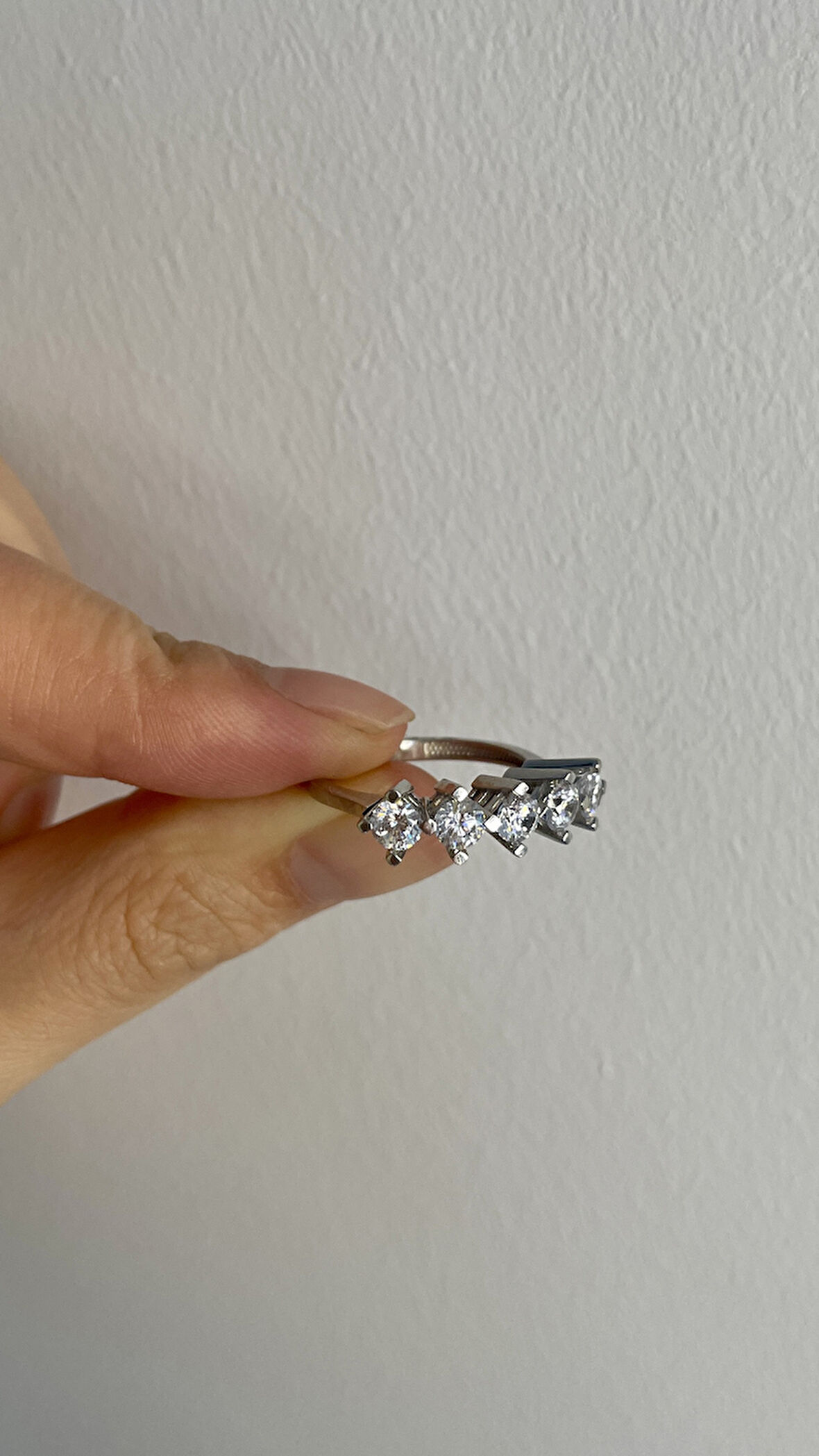 Beştaş Beyaz Altın Yüzük