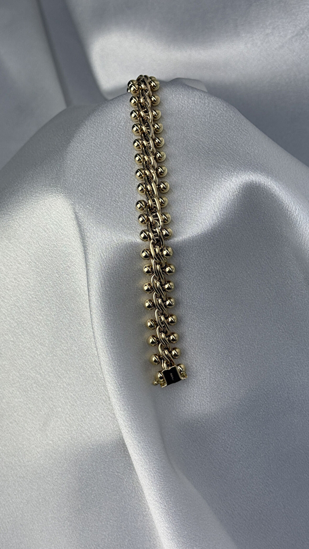 Toplu Altın Zincir Bileklik